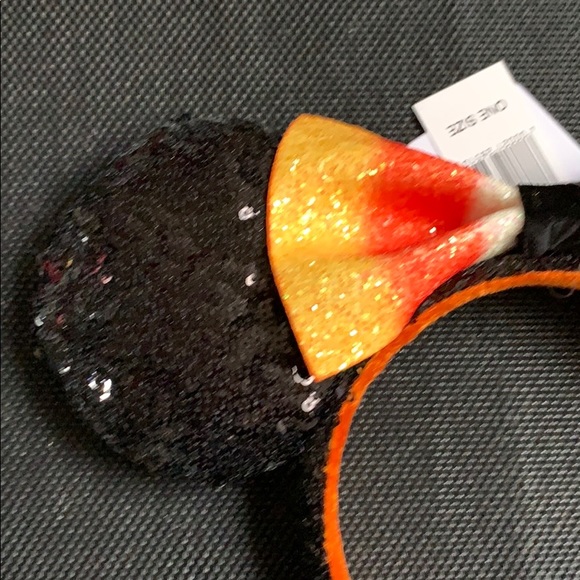 Disney Candy Corn black Sequined ears - Picture 3 of 6